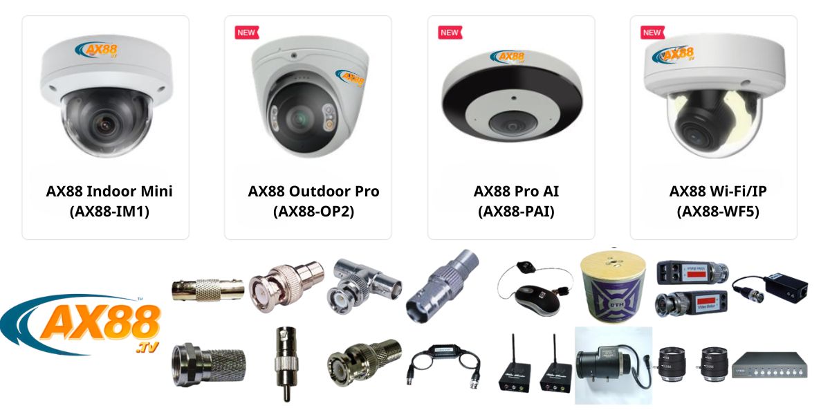 Các sản phẩm AX88 và phụ kiện có tại chúng tôi