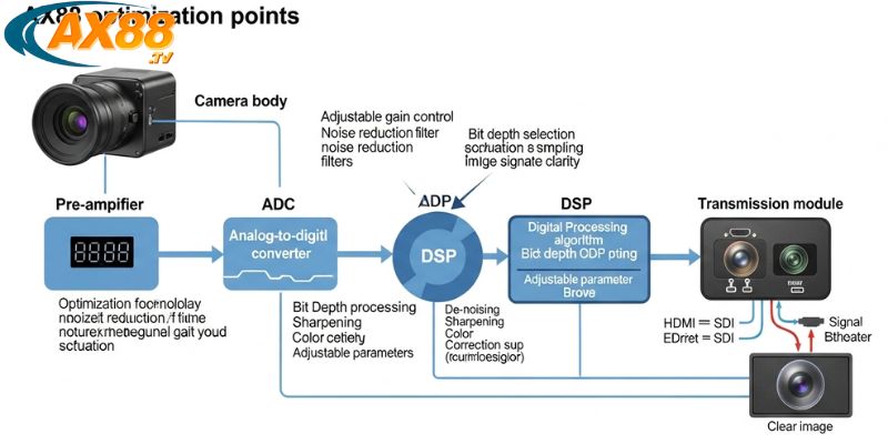 Cách tối ưu tín hiệu camera AX88 giúp truyền tải hình ảnh rõ nét